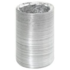 Vidaxl Prezračevalni kanal aluminij 6 m Ø15 cm