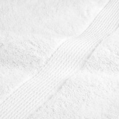 Vidaxl Premium kopalne brisače SOLUND 4 kosi bela 100x150 cm 600 gsm