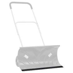 Vidaxl Gumijasti rob za snežni plug črn 250x8x2 cm