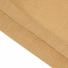 Vidaxl Preproga za šotor peščena 200x200 cm HDPE