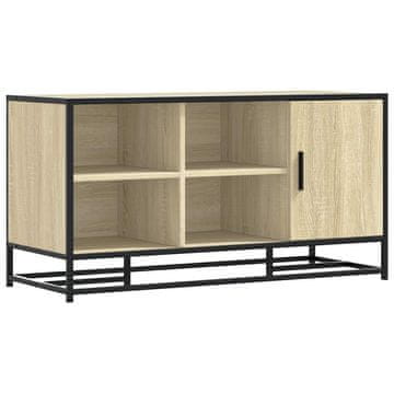 Vidaxl Klop za čevlje sonoma hrast 100x40x53,5 cm inž. les in kovina