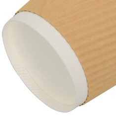 Vidaxl Papirnate skodelice za kavo 1000 kosov 4oz 100ml Brown