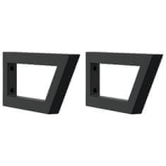 Vidaxl Stenska polica za umivalnik jeklo in trden akacijev les