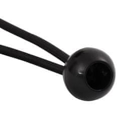 Vidaxl Bungee elastične vrvi z žogico 25 kosov 21 x 0,5 cm