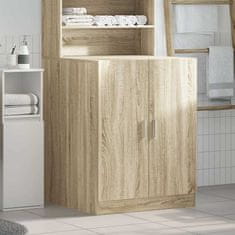 Vidaxl Omara za pralni stroj sonoma hrast 70,5x71,5x91,5 cm