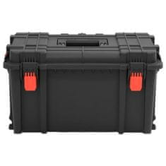 Vidaxl Prenosni letalski kovček črn 57x35x32,5 cm PP