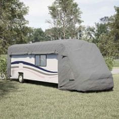 Vidaxl Prevleke za avtodom siva 870x235x275 cm netkana tkanina