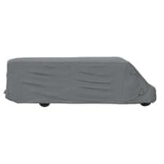 Vidaxl Prevleke za avtodom siva 870x235x275 cm netkana tkanina