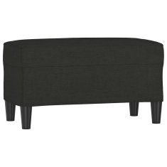 Vidaxl Klop črna 70x35x41 cm blago