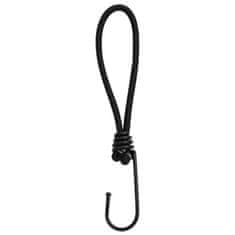 Vidaxl Bungee elastična vrv s kavlji 50 kosov 17 cm
