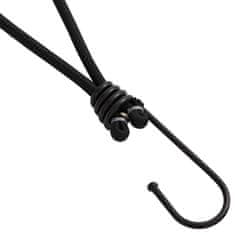 Vidaxl Bungee elastična vrv s kavlji 50 kosov 17 cm