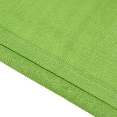 Vidaxl Preproga za šotor svetlo zelena 400x800 cm HDPE