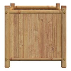Vidaxl Cvetlično korito 40x40x40 cm bambus