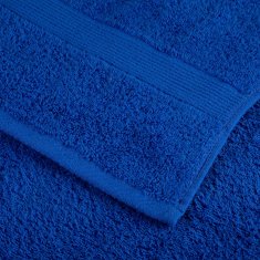 Vidaxl Premium kopalne brisače SOLUND 4 kosi modra 100x150 cm 600 gsm