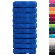 Vidaxl Premium brisače SOLUND 10 kos modra 50x100 cm 600 g/m2