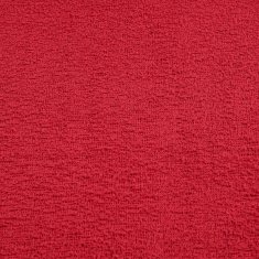 Vidaxl Brisače za savno 4 kos rdeča 80x200 cm 360 g/m² 100% bombaž