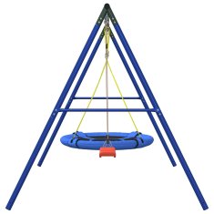 Vidaxl Zunanji komplet z gugalnico in gugalnico gnezdo