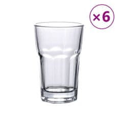 Vidaxl Kozarci za pivo 6 kosov 295 ml