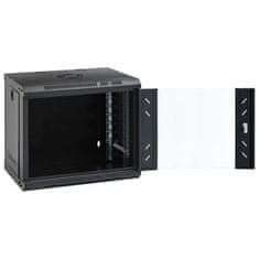 Vidaxl Stenska omrežna omarica 9U 19 IP20 53x40x21 mm