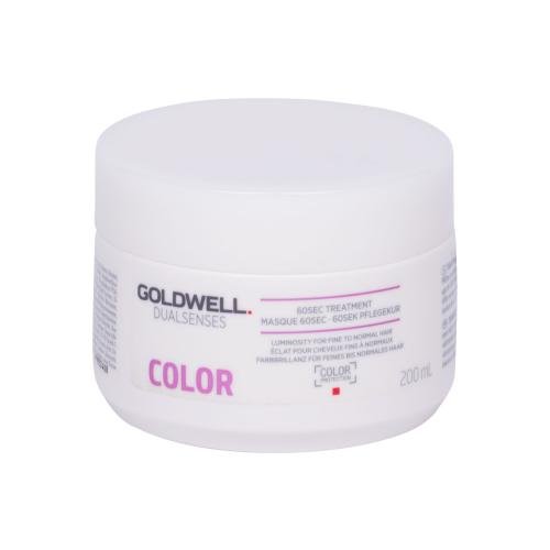 GOLDWELL Dualsenses Color 60 Sec Treatment obnovitvena maska za barvane lase za ženske
