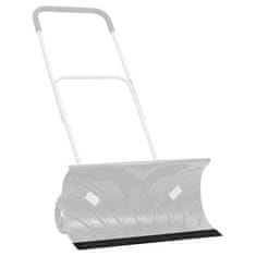 Vidaxl Gumijasti rob za snežni plug črn 200x15x1 cm