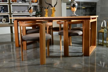 Woody Fashion Chair Set (2 Pieces) Çery - Brown, Oak