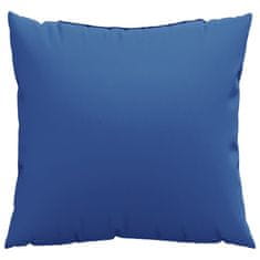 Vidaxl Blazine za kavč 4 kosi kraljevsko modre 60x60 cm blago