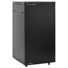 Vidaxl Omrežna omarica 22U 19 IP20 črna 60x60x120 cm