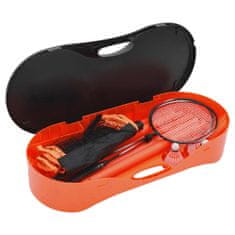Vidaxl Badminton set z 2 loparjema, mrežo in shranjevalno torbo