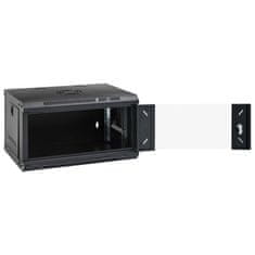 Vidaxl Stenska omrežna omarica 6U 19 IP20 53x40x30 mm