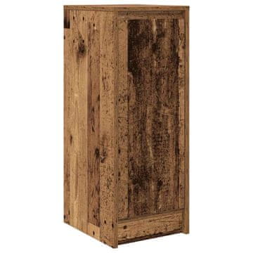 Vidaxl Komoda starinski les 29,5x34x76 cm inženirski les
