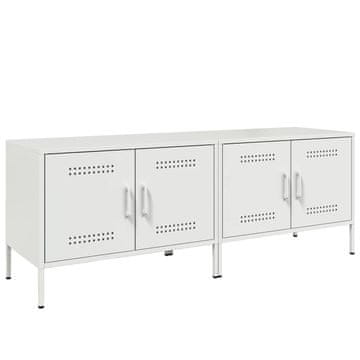 Vidaxl TV omarica 2 kosa bela 68x39x50,5 cm jeklo