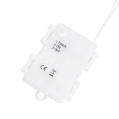 Vidaxl Božična razsvetljava Santa Silhouette 2 kosa 35 LEDs Warm White