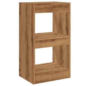Vidaxl Knjižna omara/razdelilnik sob Artisan Oak 40x30x72 cm