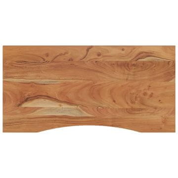 Vidaxl Mizna plošča 120x60x2,5 cm pravokotna trden akacijev les