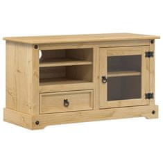 Vidaxl vidaXL TV omarica Corona 100x45x58 cm masivni borov les