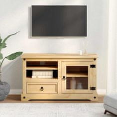 Vidaxl vidaXL TV omarica Corona 100x45x58 cm masivni borov les