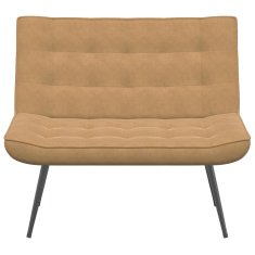 Vidaxl klop rjava 110x74x84 cm žamet