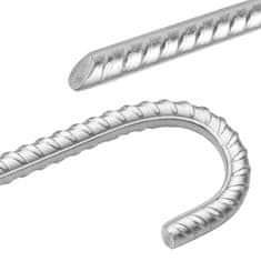 Vidaxl Klini za šotor 6 kosov 41,5 cm Ø12 mm pocinkano jeklo