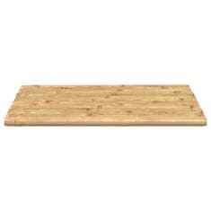 Vidaxl Kopalniška podloga 2 kosa 50x35 cm bambus