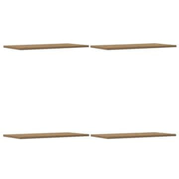 Vidaxl Stenske police 4 kosi artisan hrast 60x30x1,5 cm inženirski les