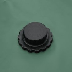 Vidaxl Rezervoar za vodo s pipo zložljiv 5000 L PVC