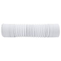 Vidaxl Prezračevalni kanal aluminij in PVC 6 m Ø10 cm