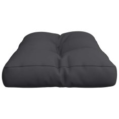Vidaxl Blazina za kavč iz palet črna 80x40x12 cm