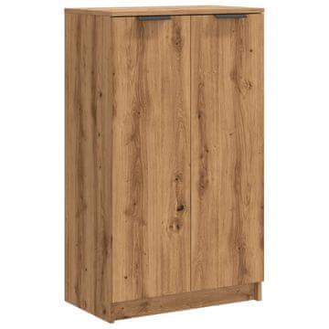 Vidaxl Omarica za čevlje artisian hrast 59x35x100,5 cm inženirski les