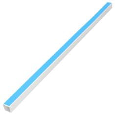 Vidaxl Kabelska cev samolepilna 25x16 mm 30 m PVC