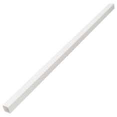 Vidaxl Kabelska cev samolepilna 40x40 mm 30 m PVC