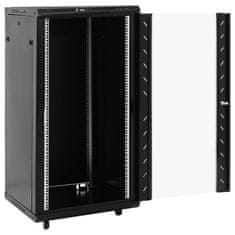 Vidaxl Omrežna omarica 22U z nogami 19 IP20 60x60x120 cm