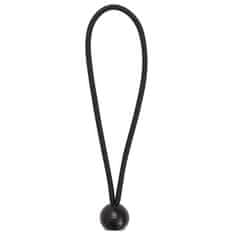 Vidaxl Bungee elastične vrvi z žogico 50 kosov 21 x 0,5 cm