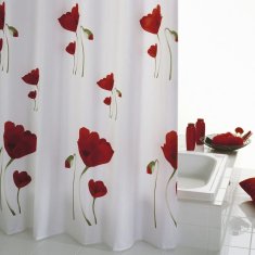 Vidaxl Zavesa za tuš Mohn 180x200 cm